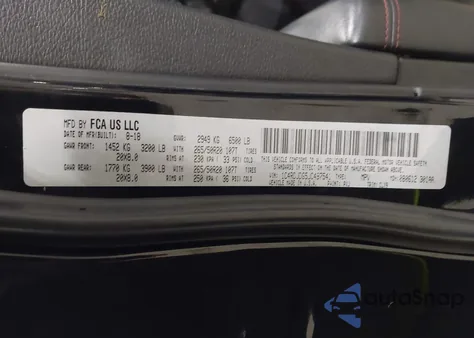 2018 Dodge Durango Gt Awd z USA, uszkodzony, nr VIN 1C4RDJDG5JC497541